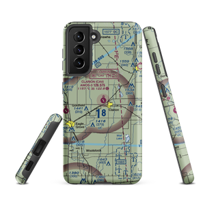 Clarion Municipal Airport (CAV) VFR Sectional Samsung Phone Case