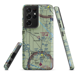 Clarissa Municipal Airport (8Y5) VFR Sectional Samsung Phone Case