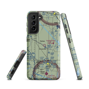 Clarissa Municipal Airport (8Y5) VFR Sectional Samsung Phone Case