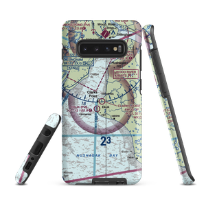 Clarks Point Airport (CLP) VFR Sectional Samsung Phone Case