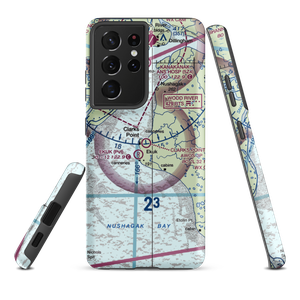 Clarks Point Airport (CLP) VFR Sectional Samsung Phone Case