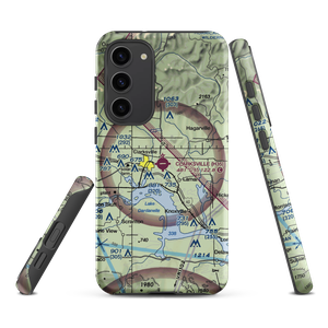 Clarksville Municipal Airport (H35) VFR Sectional Samsung Phone Case