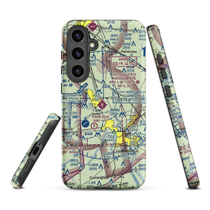 Clarksville–Montgomery County Regional Airport (CKV) VFR Sectional Samsung Phone Case