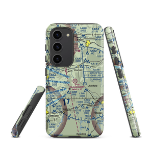 Claucherty Airport (MI35) VFR Sectional Samsung Phone Case