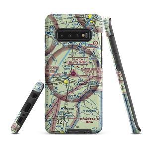 Claxton Evans County Airport (CWV) VFR Sectional Samsung Phone Case