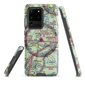 Claxton Evans County Airport (CWV) VFR Sectional Samsung Phone Case