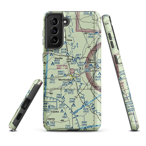 Clay Airport (MS50) VFR Sectional Samsung Phone Case