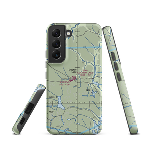 Clayton Lake Strip (ME19) VFR Sectional Samsung Phone Case