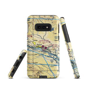 Cle Elum Municipal Airport (S93) VFR Sectional Samsung Phone Case