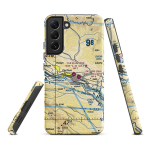 Cle Elum Municipal Airport (S93) VFR Sectional Samsung Phone Case