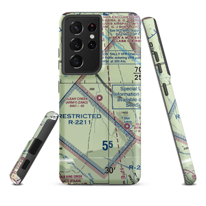 Clear Creek Airport (2AK2) VFR Sectional Samsung Phone Case