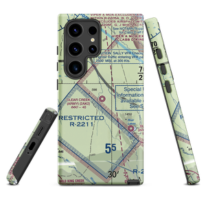 Clear Creek Airport (2AK2) VFR Sectional Samsung Phone Case