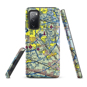 Clear Lake Metroport (CLC) VFR Sectional Samsung Phone Case