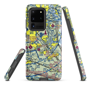 Clear Lake Metroport (CLC) VFR Sectional Samsung Phone Case