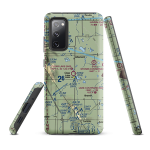 Clear Lake Municipal Airport (5H3) VFR Sectional Samsung Phone Case