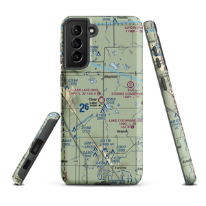 Clear Lake Municipal Airport (5H3) VFR Sectional Samsung Phone Case