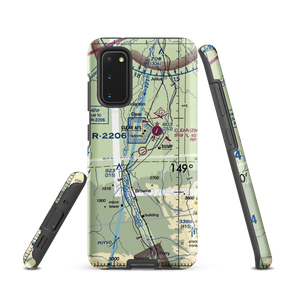 Clear Sky Lodge Airport (CLF) VFR Sectional Samsung Phone Case