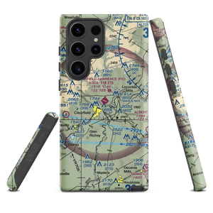 Clearfield Lawrence Airport (FIG) VFR Sectional Samsung Phone Case