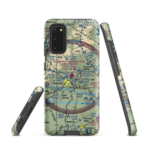 Clearfield Lawrence Airport (FIG) VFR Sectional Samsung Phone Case