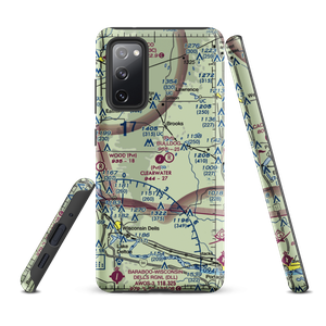 Clearwater Aero Estates Airport (JB01) VFR Sectional Samsung Phone Case