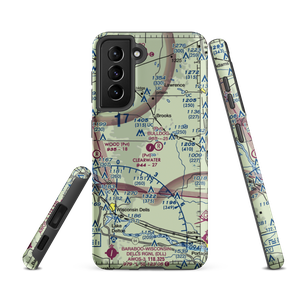 Clearwater Aero Estates Airport (JB01) VFR Sectional Samsung Phone Case
