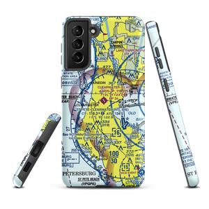 Clearwater Air Park (CLW) VFR Sectional Samsung Phone Case