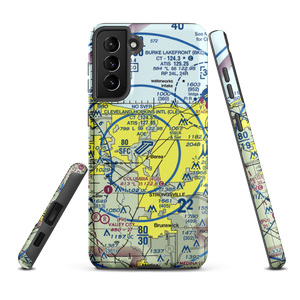 Cleveland Hopkins International Airport (CLE) VFR Sectional Samsung Phone Case