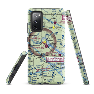 Cleveland Municipal Airport (95F) VFR Sectional Samsung Phone Case