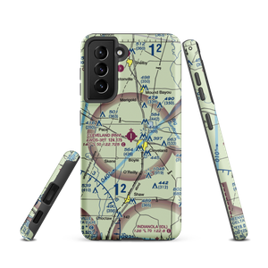 Cleveland Municipal Airport (RNV) VFR Sectional Samsung Phone Case