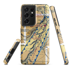 Cliff Dwellers Lodge Airport (AZ03) VFR Sectional Samsung Phone Case