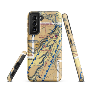 Cliff Dwellers Lodge Airport (AZ03) VFR Sectional Samsung Phone Case
