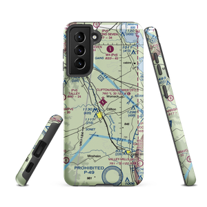 Clifton Municipal Isenhower Field (7F7) VFR Sectional Samsung Phone Case