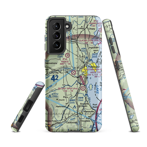 Clinton County Airport (PLB) VFR Sectional Samsung Phone Case