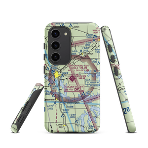 Clinton Memorial Airport (GLY) VFR Sectional Samsung Phone Case