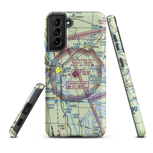 Clinton Memorial Airport (GLY) VFR Sectional Samsung Phone Case