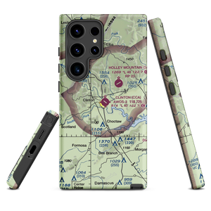 Clinton Municipal Airport (CCA) VFR Sectional Samsung Phone Case