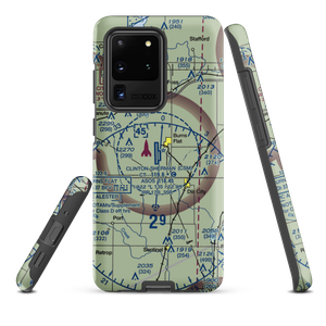 Clinton Sherman Airport (CSM) VFR Sectional Samsung Phone Case