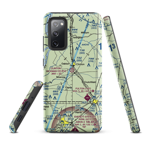 Clinton-Hickman County Airport (0KY7) VFR Sectional Samsung Phone Case