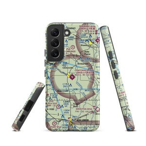 Clintonville Municipal Airport (CLI) VFR Sectional Samsung Phone Case