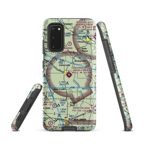 Clintonville Municipal Airport (CLI) VFR Sectional Samsung Phone Case