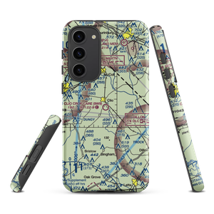 Clio Crop Care Airport (9W9) VFR Sectional Samsung Phone Case