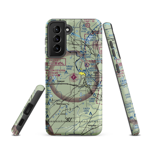 Cloquet Carlton County Airport (COQ) VFR Sectional Samsung Phone Case