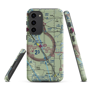 Cloud Dancer Private Airport (WS13) VFR Sectional Samsung Phone Case
