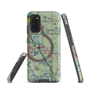 Cloud Dancer Private Airport (WS13) VFR Sectional Samsung Phone Case