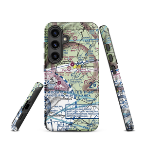 Cloudbound Airport (PA47) VFR Sectional Samsung Phone Case