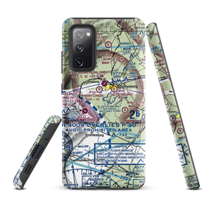 Cloudbound Airport (PA47) VFR Sectional Samsung Phone Case