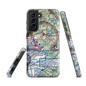 Cloudbound Airport (PA47) VFR Sectional Samsung Phone Case