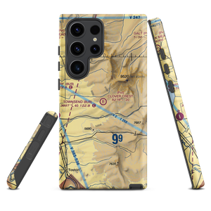 Clover Crest Airpark (MT24) VFR Sectional Samsung Phone Case