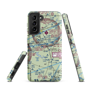 Clover Knoll Airport (II07) VFR Sectional Samsung Phone Case