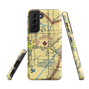 Clovis Municipal Airport (CVN) VFR Sectional Samsung Phone Case